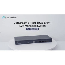 TP-LINK TL-SX3008F JetStream 8-Port 10GE SFP+ L2+ Managed Switch TL-SX3008F TL-SX3008F