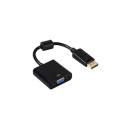 BLACKBIRD Átalakító Kábeles Displayport 1.2 male to VGA female, fekete BH1306 BLACKBIRD Átalakító Kábeles Displayport 1.2 male to VGA female, fekete BH1306