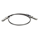 D-LINK Összekötő Kábel (Stack) 1m QSFP+(40G) passzív, DEM-CB100QXS DEM-CB100QXS
