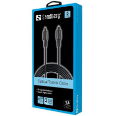 SANDBERG Optikai audio k&aacute;bel, Optical Toslink-Toslink, 1.8m 505-40