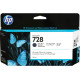 HP 728 130-ml Matte Black DesignJet Ink Cartridge 3WX25A HP 728 130-ml Matte Black DesignJet Ink Cartridge 3WX25A