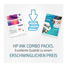 HP 950 Black 951 CMY Original Ink Cartridge 4-Pack 6ZC65AE