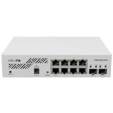 LANBERG switch PoE 19inch 10-port 100MB 8 ports PoE 30W/port max 120w RSFE-8P-2GE unmanaged RSFE-8P-2GE-120