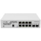 LANBERG switch PoE 19inch 10-port 100MB 8 ports PoE 30W/port max 120w RSFE-8P-2GE unmanaged RSFE-8P-2GE-120