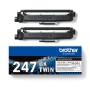 BROTHER TN247BK TWIN-pack black toners BK 3000pages/cartridge TN247BKTWIN BROTHER TN247BK TWIN-pack black toners BK 3000pages/cartridge TN247BKTWIN
