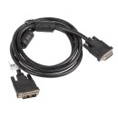LANBERG cable DVI-D M 18+1 DVI-D M 18+1 3m black single link CA-DVIS-10CC-0030-BK