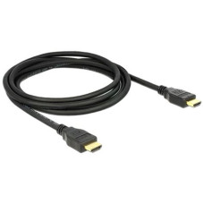 DELOCK k&aacute;bel HDMI male/male &ouml;sszek&ouml;tő 8K 60Hz 48 Gbps Certified, 2m, sz&uuml;rke 83996