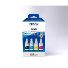 EPSON Patron - T664 EcoTank 4-colour multipack C13T66464A EPSON Patron - T664 EcoTank 4-colour multipack C13T66464A