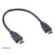Akasa HDMI 4K kábel - AK-CBHD25-30BK - 30 cm AK-CBHD25-30BK