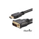 BLACKBIRD Kábel HDMI male to DVI 24+1 male kétirányú, 2m BH1260