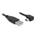 DeLock Cable USB 2.0-A male > USB mini-B 5pin male angled 5m 82684