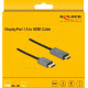 DeLock Active DisplayPort 1.4 to HDMI Cable 4K 60 Hz (HDR) 2m 85929