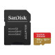 Sandisk 128GB microSDXC Class 10 U3 V30 A2 Extreme + adapterrel 121586