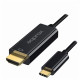 USB 3.0 C-HDMI kábel 1,2m Approx APPC52 APPC52