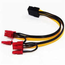8pin -> 2x PCI-Express 6+2pin eloszt&oacute; Goobay 60000