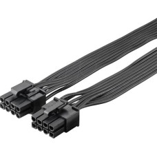 8pin -> 2x PCI-Express 6+2pin &aacute;talak&iacute;t&oacute; modul&aacute;ris t&aacute;phoz Goobay 59714