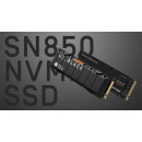 Western Digital 2TB M.2 2280 NVMe SN850X With Heatsink Black WDS200T2XHE