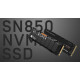 Western Digital 2TB M.2 2280 NVMe SN850X With Heatsink Black WDS200T2XHE