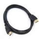 HDMI-HDMI kábel 2m aranyozott v2.0 Wiretek WH100 HDMI-HDMI kábel 2m aranyozott v2.0 Wiretek WH100