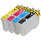 Diamond Epson FU T0715 CMYK utángyártott patron multipack C13T07154010FUD Diamond Epson FU T0715 CMYK utángyártott patron multipack C13T07154010FUD
