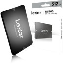 LEXAR Lexar® 512GB NS100 2.5” SATA (6Gb/s) Solid-State Drive, up to 550MB/s Read and 450 MB/s write, EAN: 843367116201 LNS100-512RB