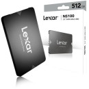 LEXAR Lexar® 512GB NS100 2.5” SATA (6Gb/s) Solid-State Drive, up to 550MB/s Read and 450 MB/s write, EAN: 843367116201 LNS100-512RB LEXAR Lexar® 512GB NS100 2.5” SATA (6Gb/s) Solid-State Drive, up to 550MB/s Read and 450 MB/s write, EAN: 843367116201 LNS100-512RB