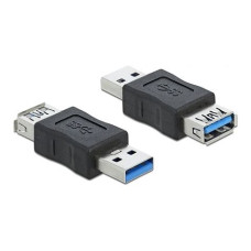 Delock USB 3.0 Adapter - A-t&iacute;pus&uacute; apa csatlakoz&oacute; - A-t&iacute;pus&uacute; anya csatlakoz&oacute; adat blokkol&oacute;