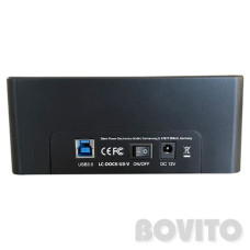 HDD dokkoló 2,5"-3,5"SATA/USB 3.2 LC Power LC-DOCK-U3-VI LC-DOCK-U3-VI HDD dokkoló 2,5"-3,5"SATA/USB 3.2 LC Power LC-DOCK-U3-VI LC-DOCK-U3-VI