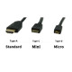C típusú kábel HDMI csatlakozóhoz 
4k 30Hz + SVGA 
15pin female ART 15cm