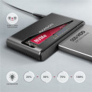 AXAGON ADSA-CC USB-C 10Gbps M.2 NVMe + SATA SSD/HDD adapter ADSA-CC