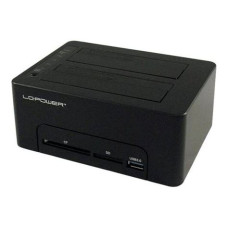 LC Power LC-DOCK-U3-HUB HDD Docking Station Black LC-DOCK-U3-HUB
